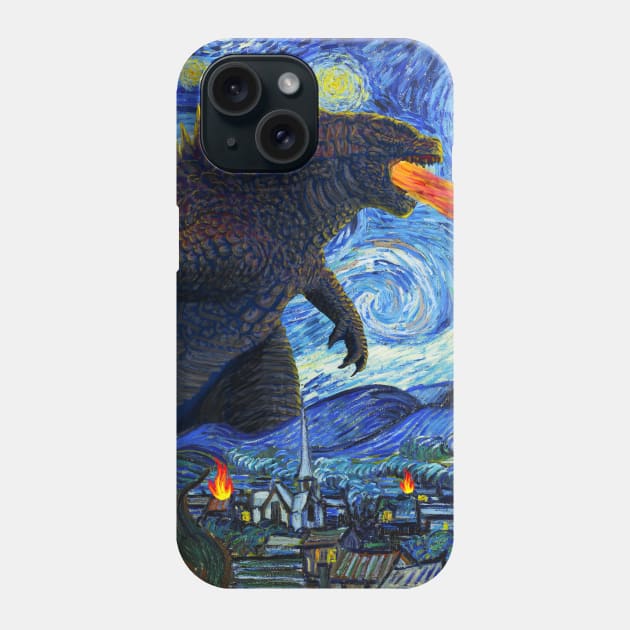 Starry Monster Phone Case by Bomdesignz