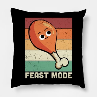 Feast Mode activated Pillow