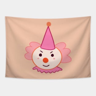 Lesbian Pride Clown Tapestry