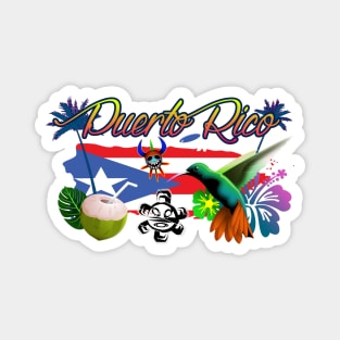 Puerto Rico Travel Magnet