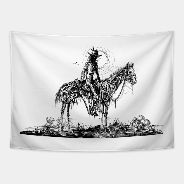 Horseman Tapestry by D.W. Frydendall