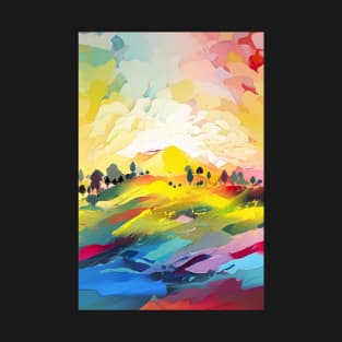 Abstract Landscape T-Shirt
