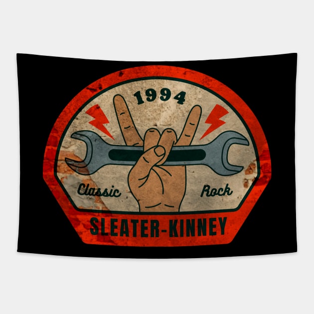 Sleater Kinney // Wrench Tapestry by OSCAR BANKS ART