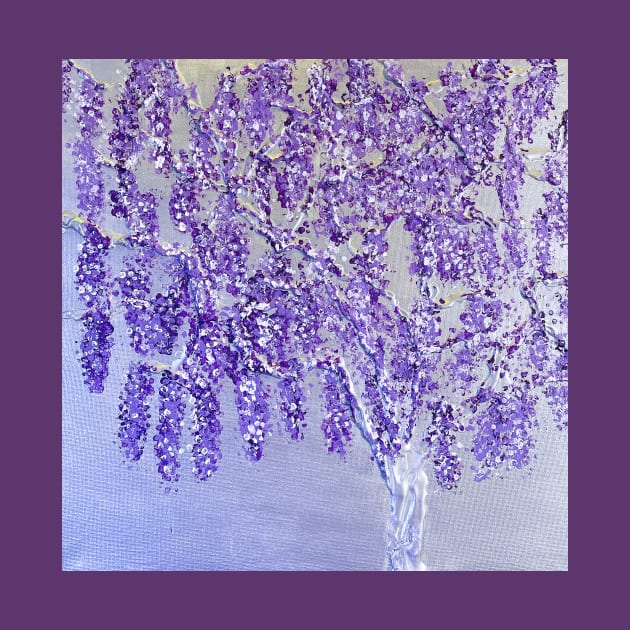 Wisteria Tree by Perspective Shift Art