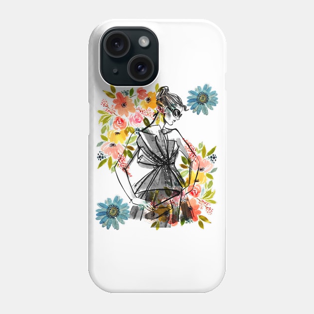 Fashion Lady Phone Case by MandySJ