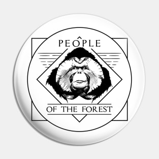 Orangutan (People Of The Forest) Pin