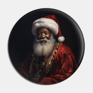 Black Santa by Rembrandt Pin