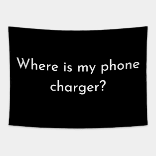 Phone charger Tapestry