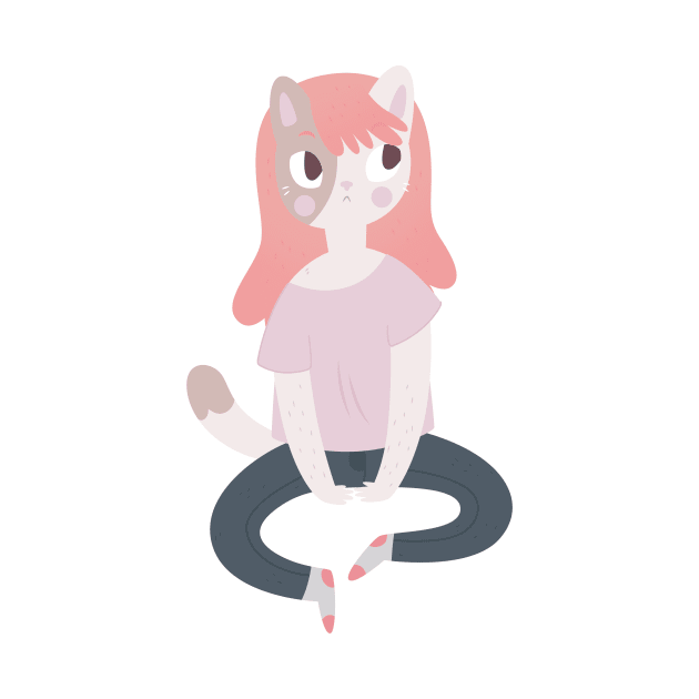 Cat Girl by clairestamper