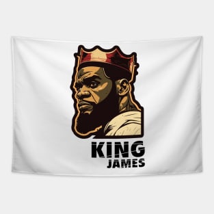 James KING white Tapestry