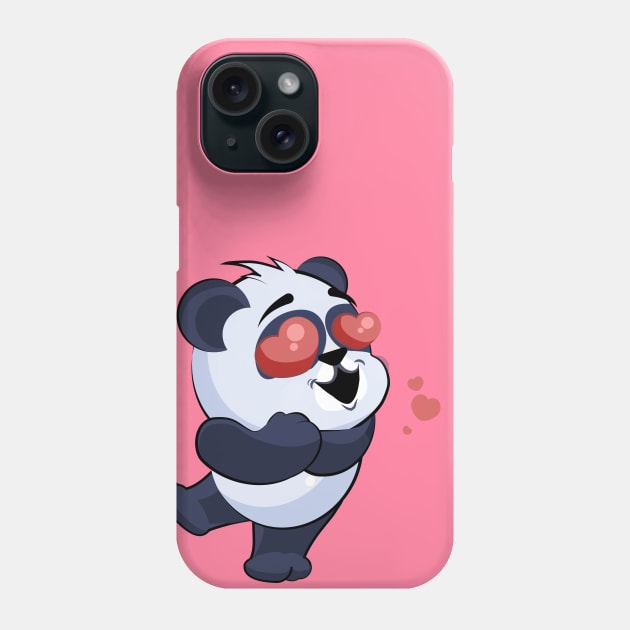 In Love Phone Case by PandaEmoji