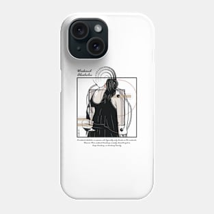 Weekend Alcoholic version 9 Phone Case