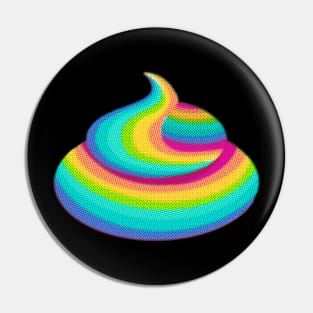 Pastel Poop Pin