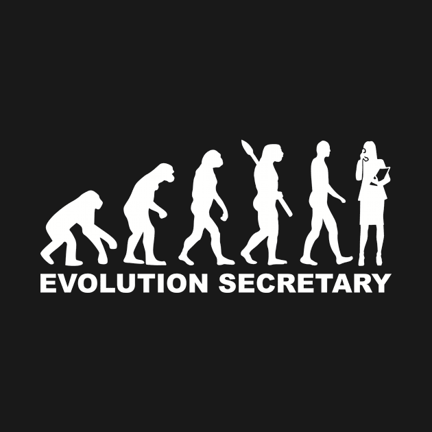 Secretary evolution by Designzz