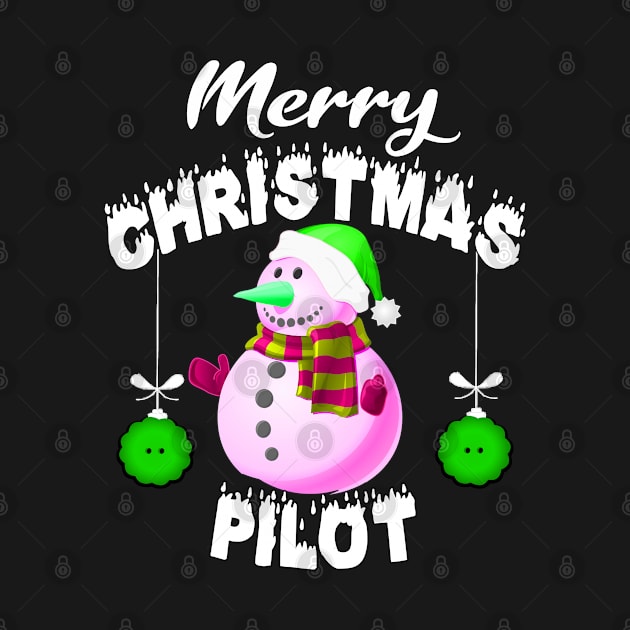 Merry Christmas  Pilot  Funny Gift Pajama Christmas by Emma-shopping