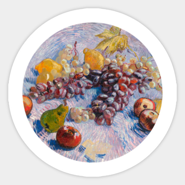 Grapes Lemons Pears And Apples By Vincent Van Gogh Fruits