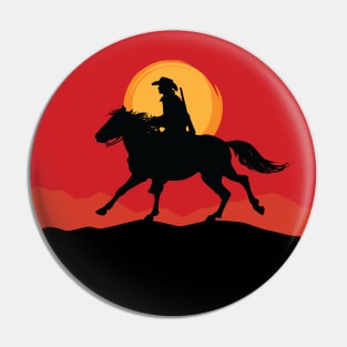 Read Dead • Arthur Morgan • Silhouette Pin