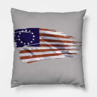 Betsy Ross Flag Pillow