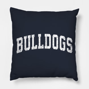 bulldogs mascot Pillow