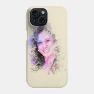 Kamala harris pop art illustration Phone Case