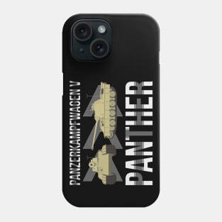 German medium tank Pz-V Panther Phone Case