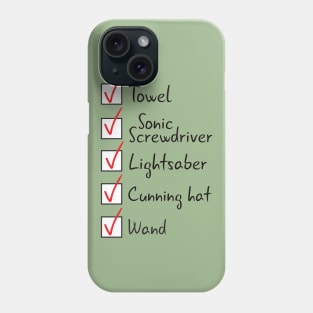 Fandom Checklist Phone Case