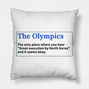 Olympics gets weird Pillow