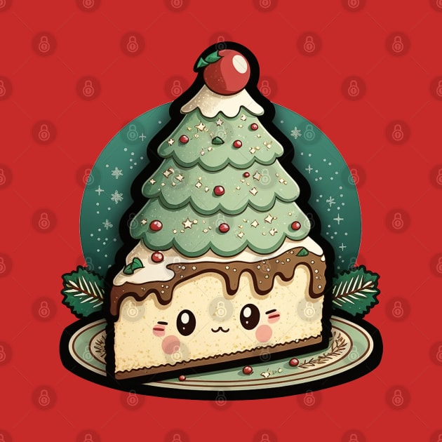 Kawaii Christmas Cake :3 by Dandzo