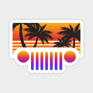 Jeep Beach Magnet