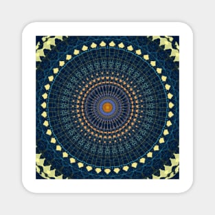 Sun Peace Mandala Magnet