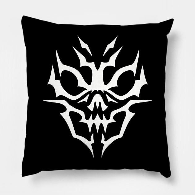 Ainz Ooal Gown Momonga White Player Logo Pillow by Animangapoi