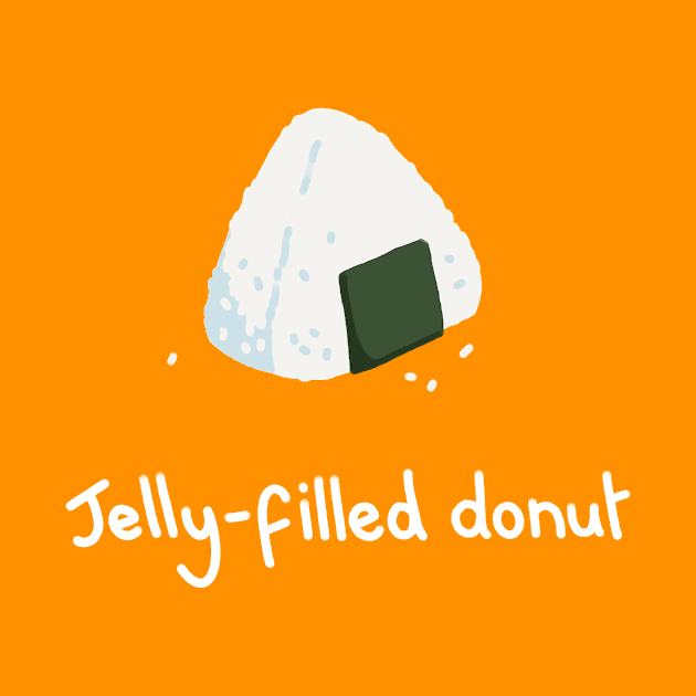 Jelly-filled donut by PistachiBow