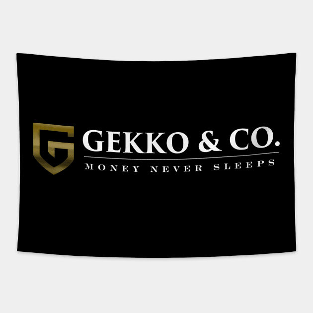 Gekko and Co Tapestry by MindsparkCreative