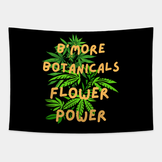 B'MORE BOTANICALS FLOWER POWER DESIGN Tapestry by The C.O.B. Store