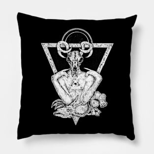 Human Headlamb Skull Pillow