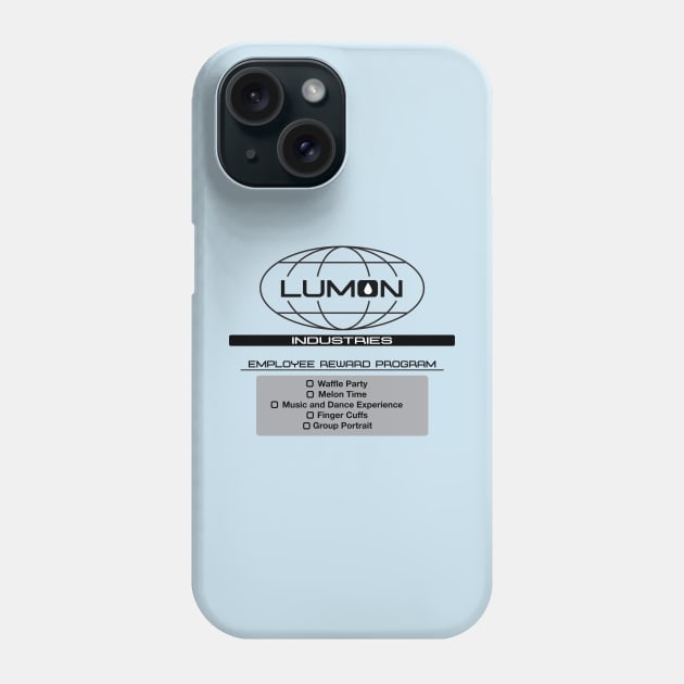 Severance- Lumon Employee Rewards Program- On light Phone Case by ocsling
