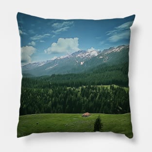 mount house Pillow