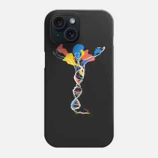 Single Line - DNA Activation (White) Phone Case