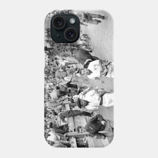 Pamplona Spain Running of the Bulls Phone Case