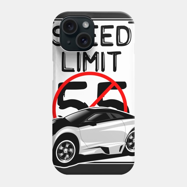 Lambo No Limit Phone Case by Spikeani