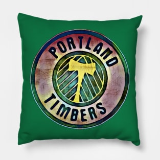 Portland Timbers Soccer Pillow