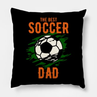 The Best Soccer Dad Pillow