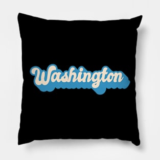 Washington Retro Pillow