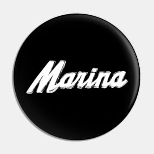 Morris Marina 1970s British classic car badge photo Pin