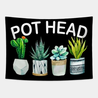 Pot Head Plants Tapestry