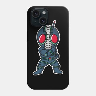 Kamen Rider J Chibi Style Kawaii Phone Case