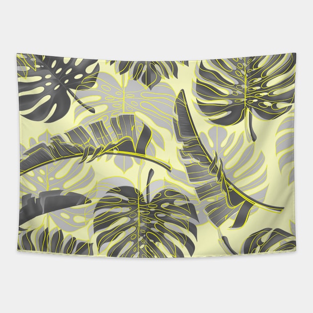 TROPICAL PALM Tapestry by MAYRAREINART