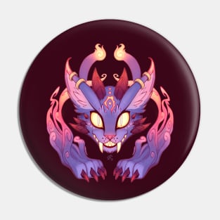 Demon Cat Pin