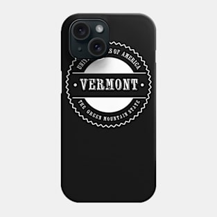 Vermont State Phone Case