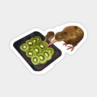 Kiwi Cannibalism Magnet